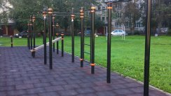 Площадка для воркаута в городе Санкт-Петербург №5512 Маленькая Хомуты фото